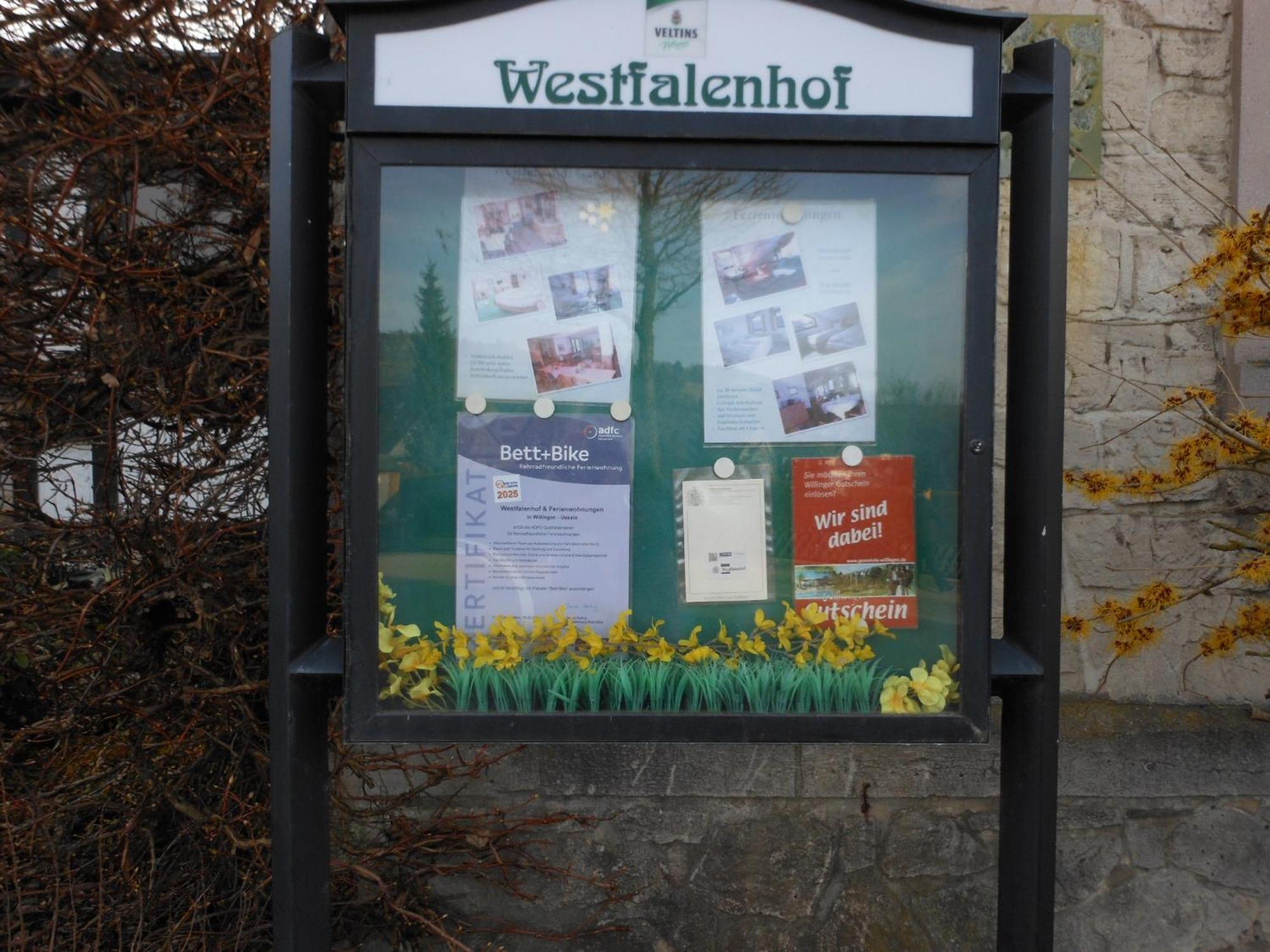 Westfalenhof Garni Виллинген Экстерьер фото